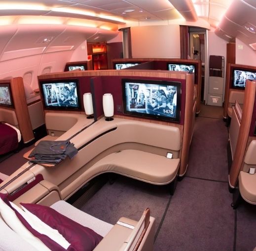 First Class Suite with premium bedding